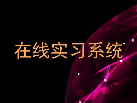 在线实习系统