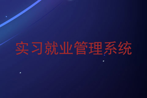 实习就业管理系统