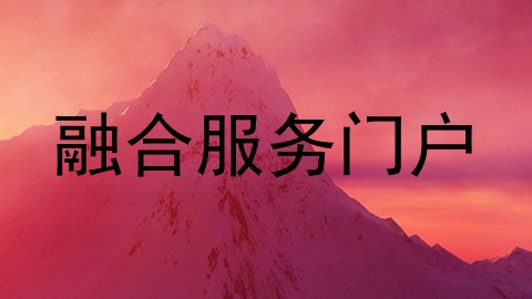 融合服务门户