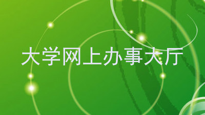大学网上办事大厅