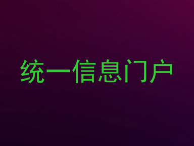 统一信息门户