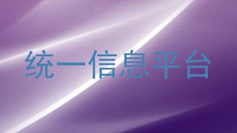 统一信息平台