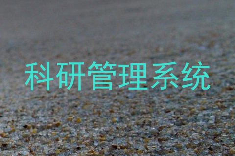 科研管理系统