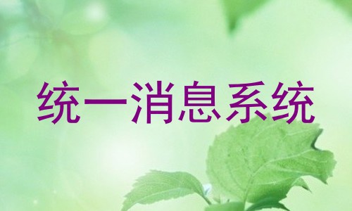 统一消息系统