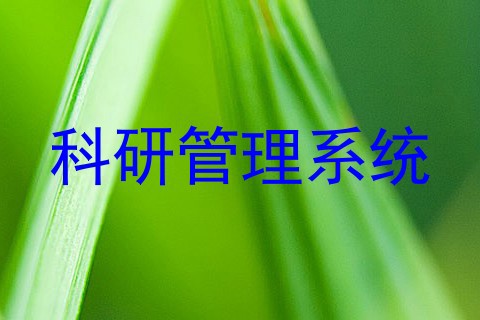 科研管理系统