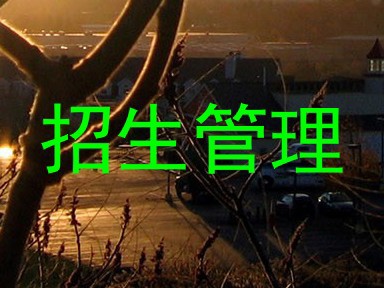 招生管理