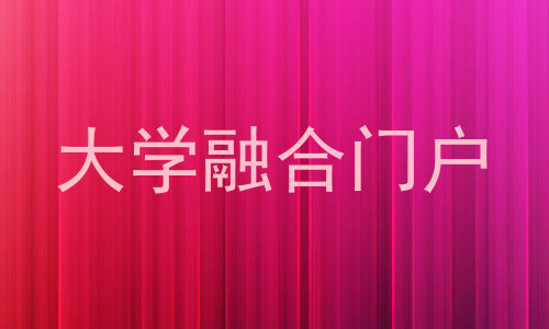 大学融合门户