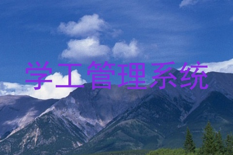 学工管理系统