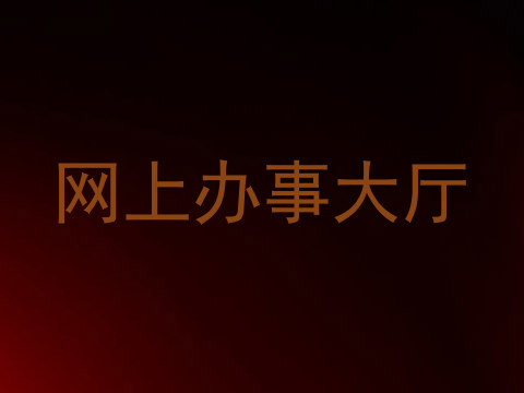 网上办事大厅