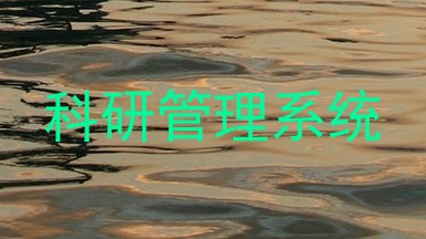 科研管理系统
