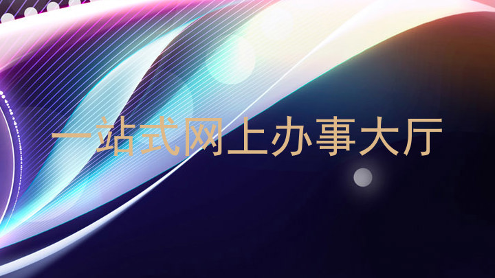 一站式网上办事大厅