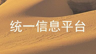 统一信息平台
