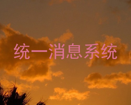 统一消息系统