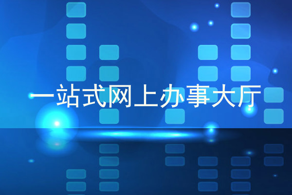 一站式网上办事大厅