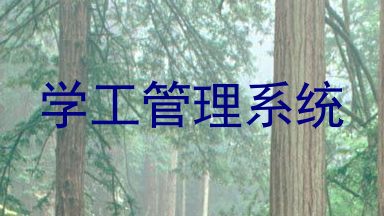 学工管理系统