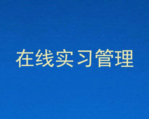 在线实习管理