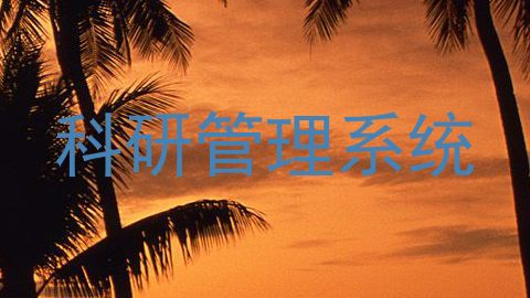 科研管理系统