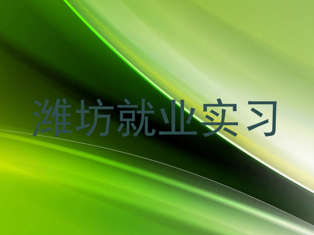 潍坊就业实习