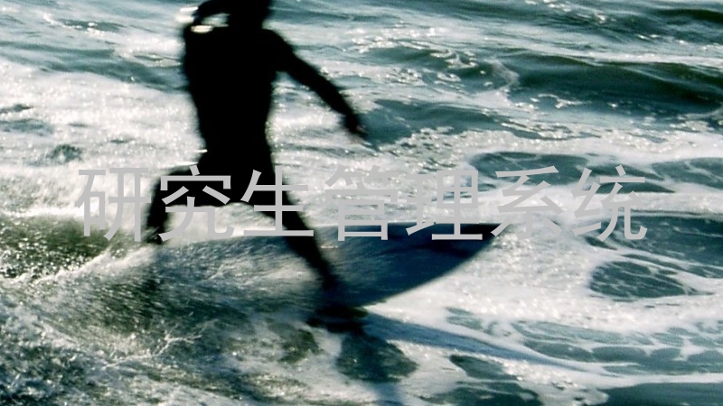 研究生管理系统