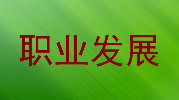 职业发展
