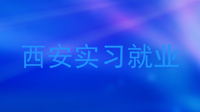 西安实习就业