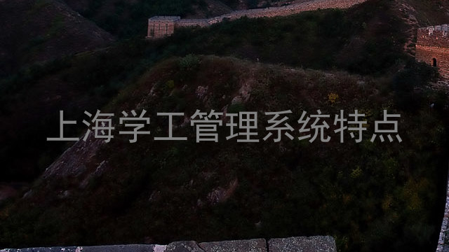 上海学工管理系统特点