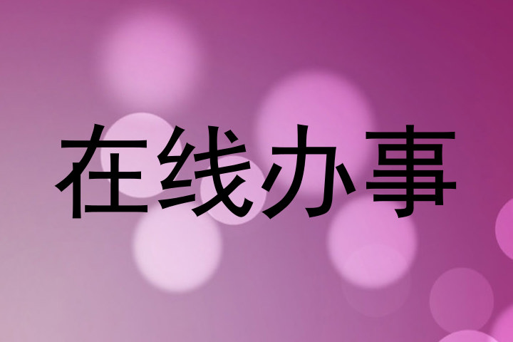 在线办事