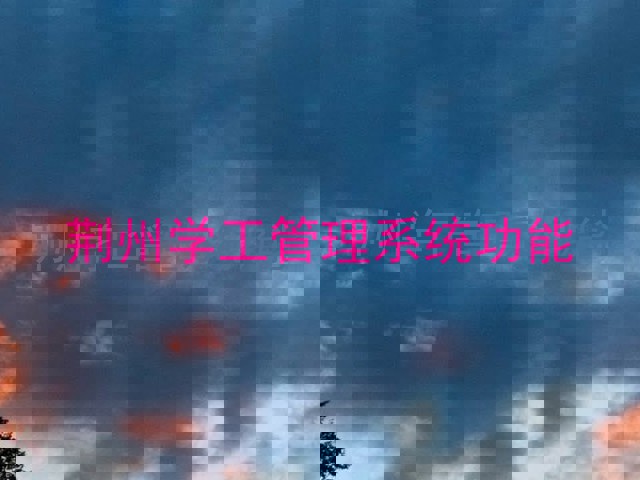 荆州学工管理系统功能