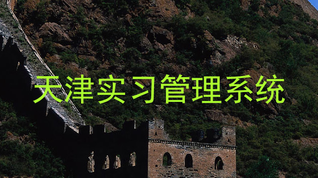 天津实习管理系统