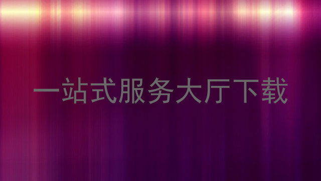 一站式服务大厅下载