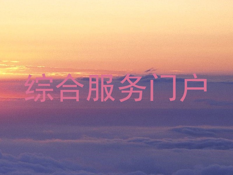 综合服务门户