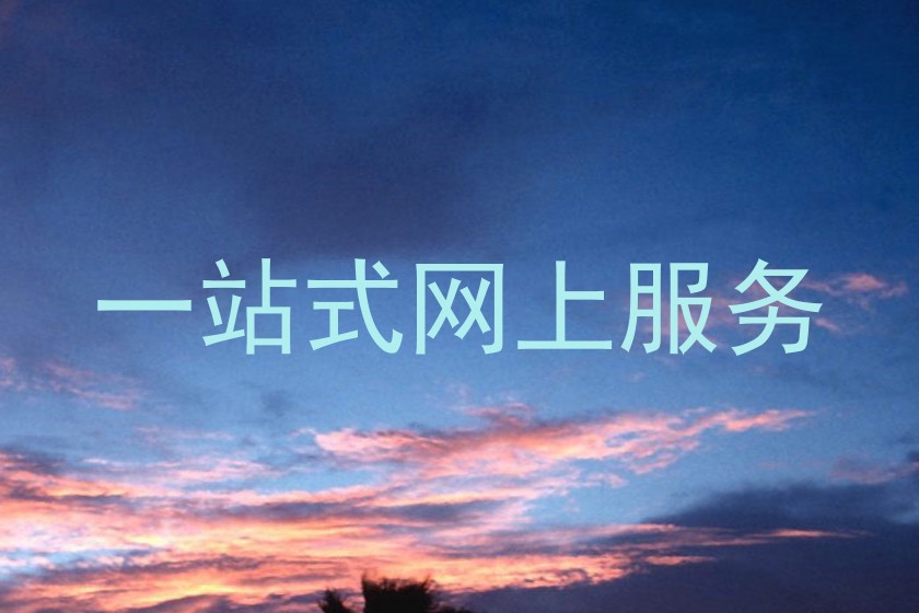 一站式网上服务
