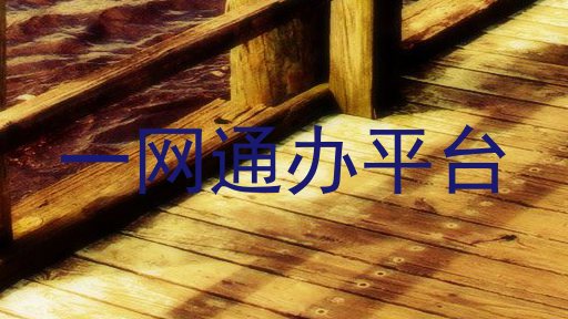 一网通办平台