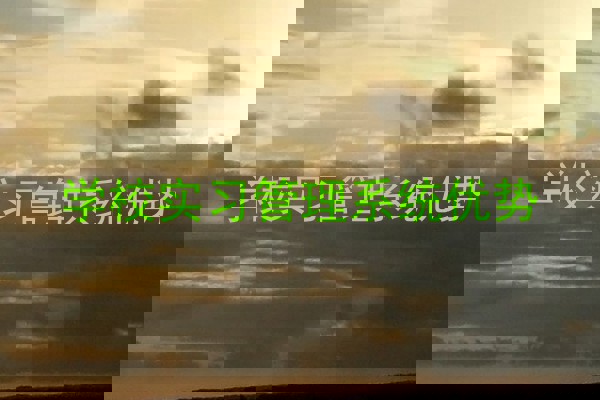 学校实习管理系统优势
