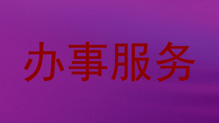 办事服务