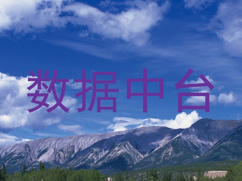 数据中台