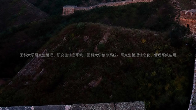 医科大学研究生管理、研究生信息系统、医科大学信息系统、研究生管理信息化、管理系统应用