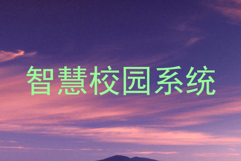 智慧校园系统