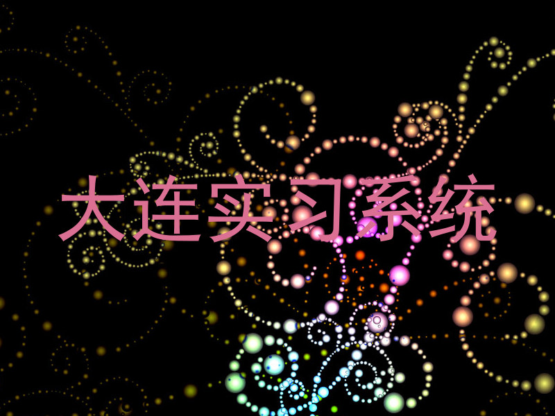大连实习系统