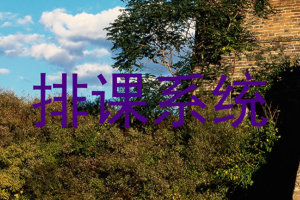 排课系统