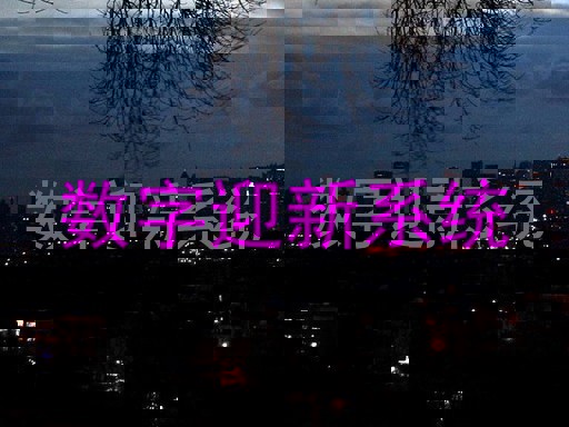 数字迎新系统
