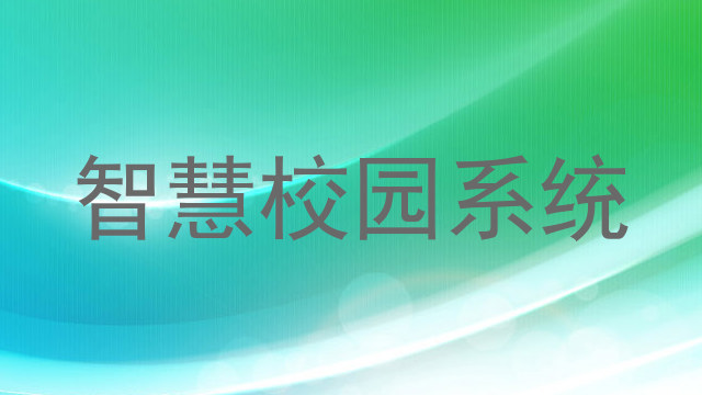 智慧校园系统