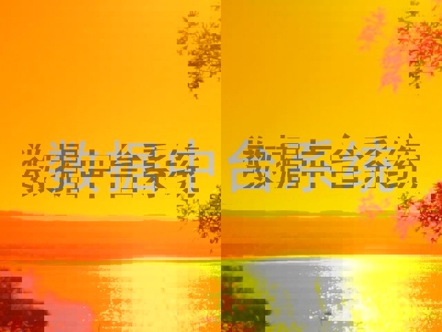 数据中台系统