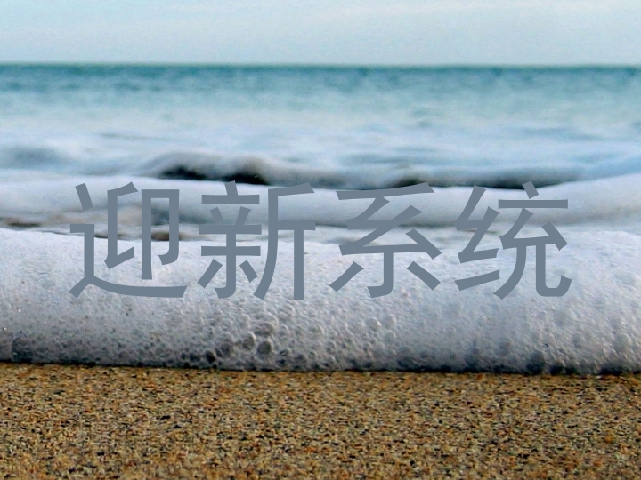 迎新系统