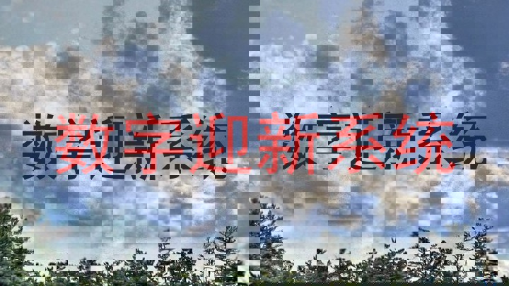 数字迎新系统