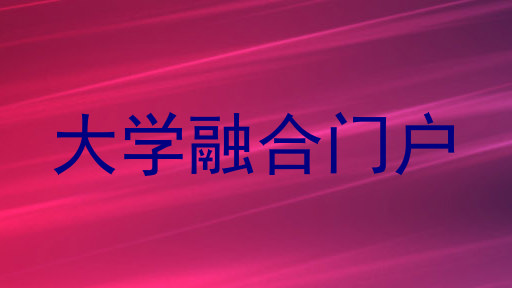 大学融合门户