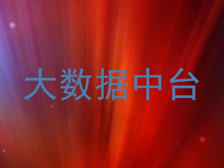 大数据中台