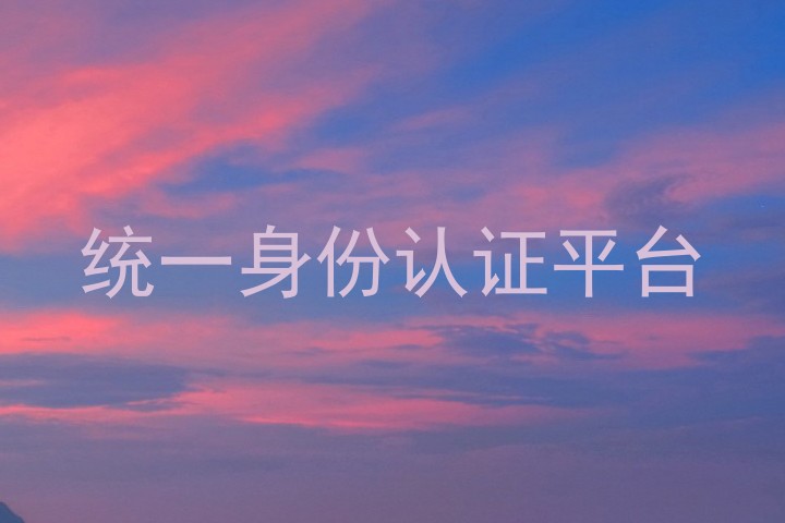 统一身份认证平台