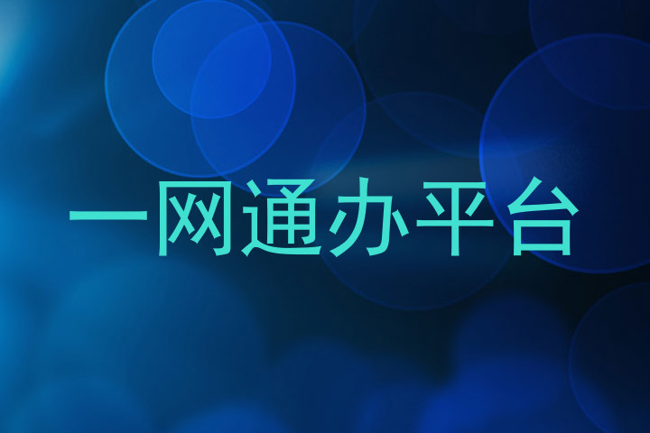 一网通办平台