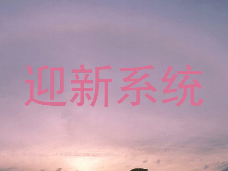 迎新系统